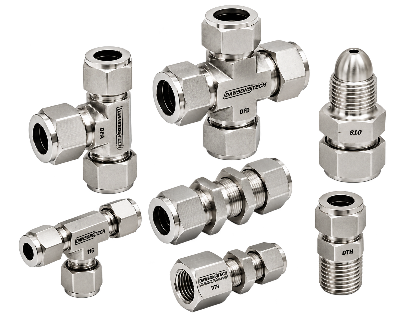 Twin-Ferrule Tube Fittings
